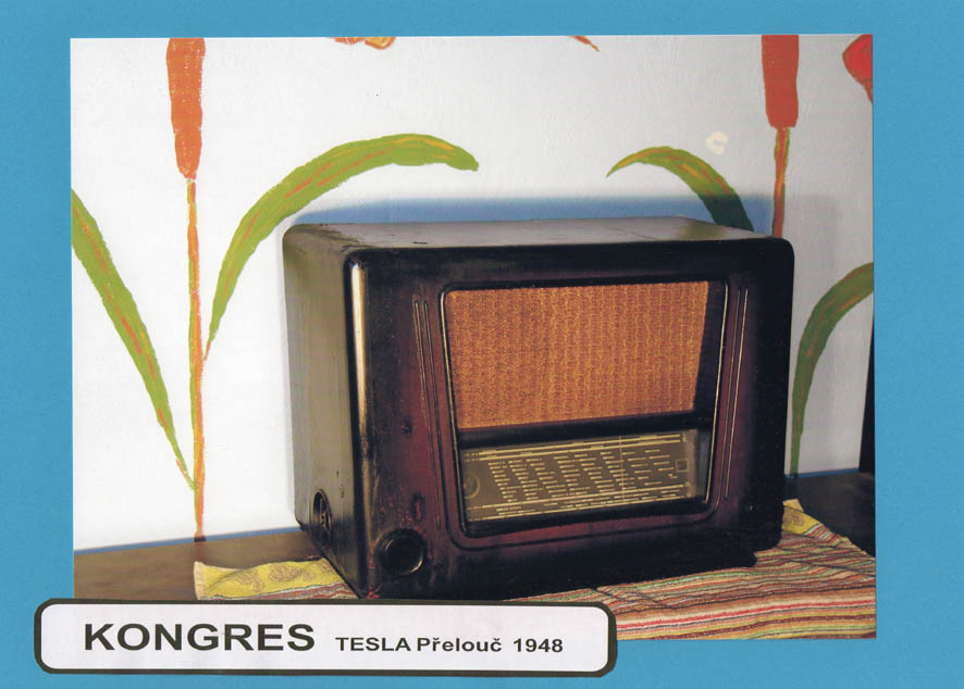 Kongres, Tesla Přelouč 1948