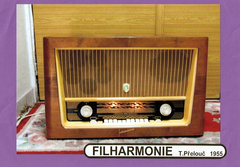 Filharmonie, Tesla Přelouč 1955