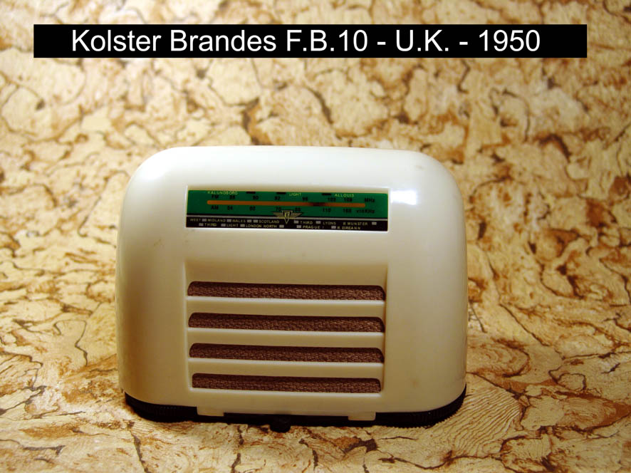 Kolster Brandes F.B.10 - U.K. - 1950