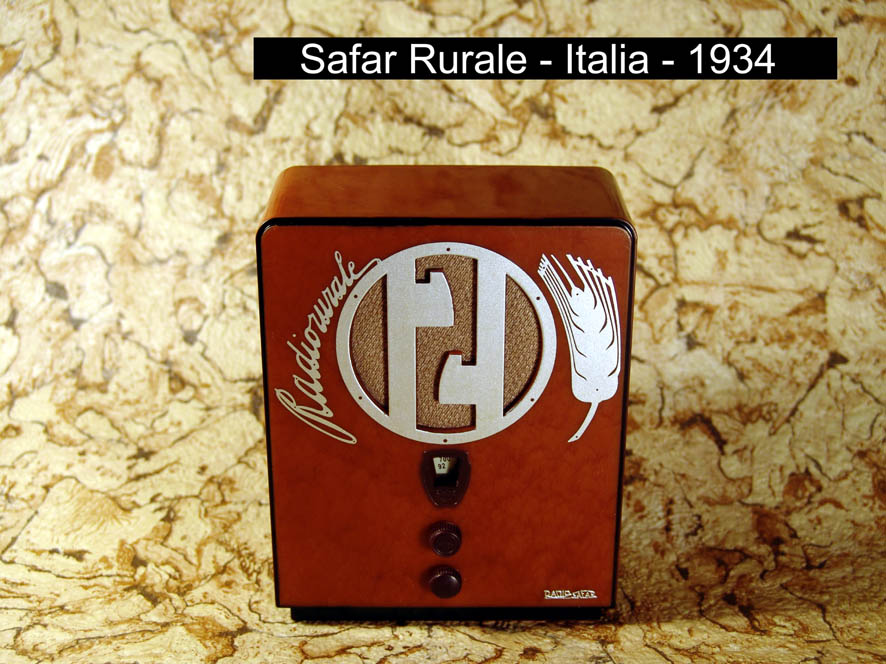 Safar Rurale - Italia - 1934