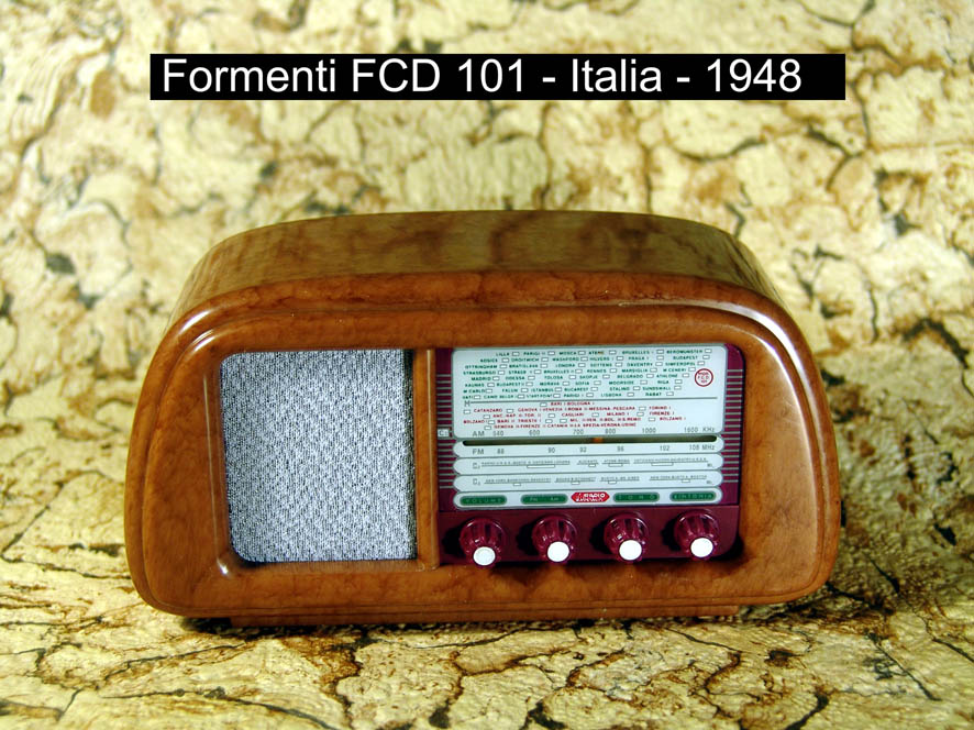 Formenti FCD 101 - Italia - 1948