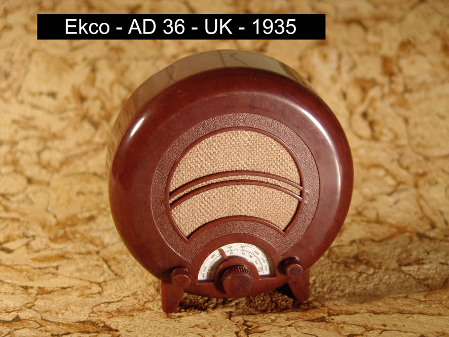 Ekco - AD 36 - UK - 1935