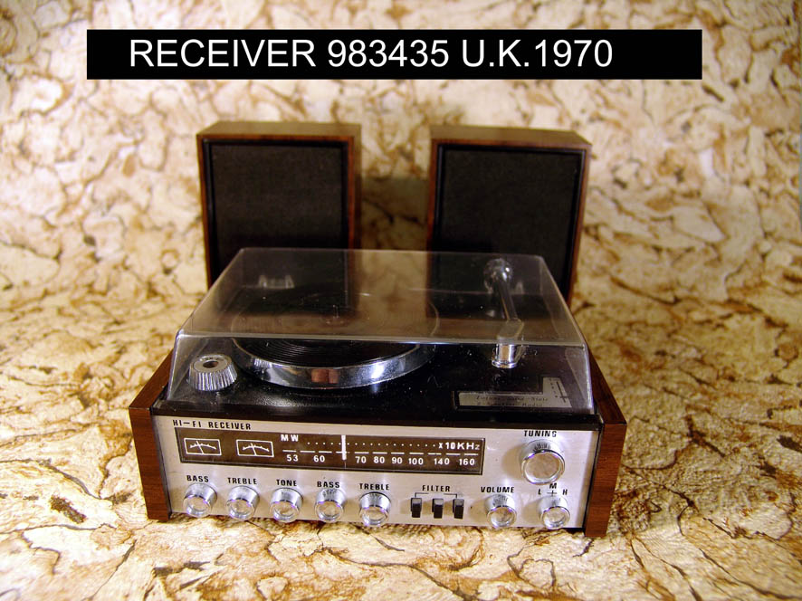 Receiver 983435 U.K. 1970