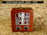 [r32] Unda Radio Balilla - Italia - 1939